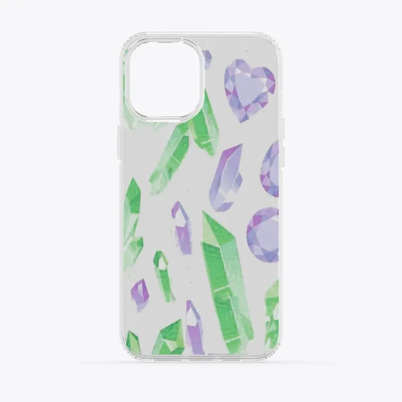 Gemstone Energy Clear Phone Case