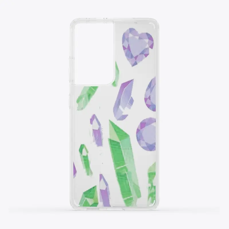 Gemstone Energy Clear Phone Case