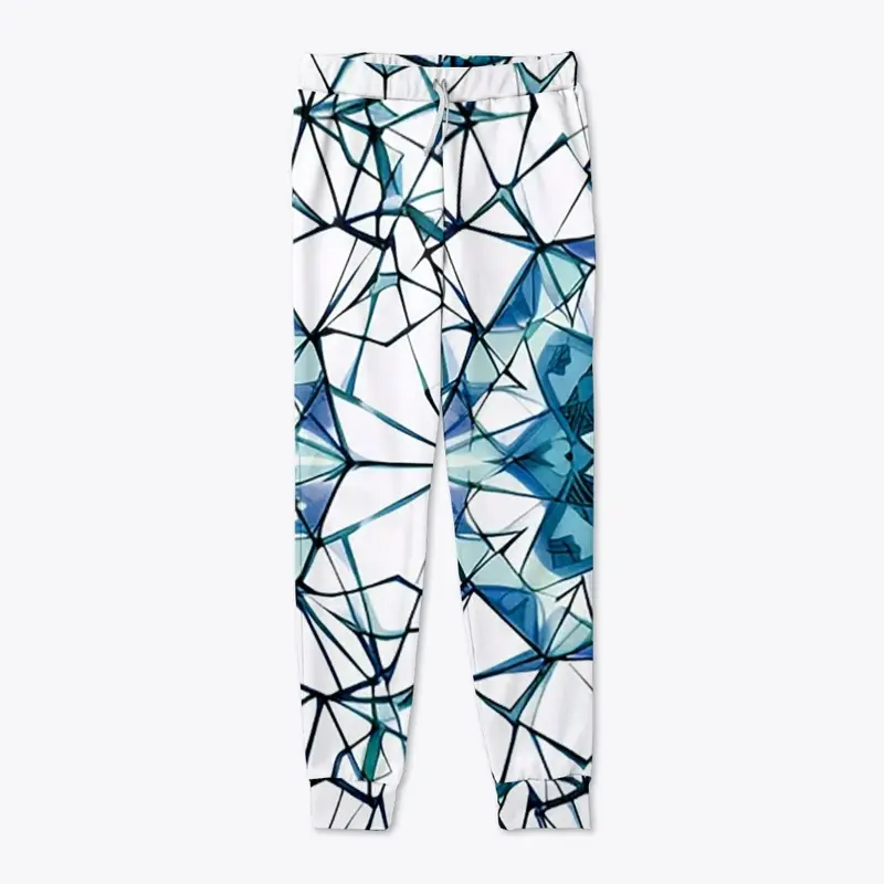 Fractal All-Over Print Sweatpants