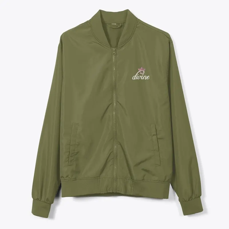 Divine Lotus Bomber Jacket