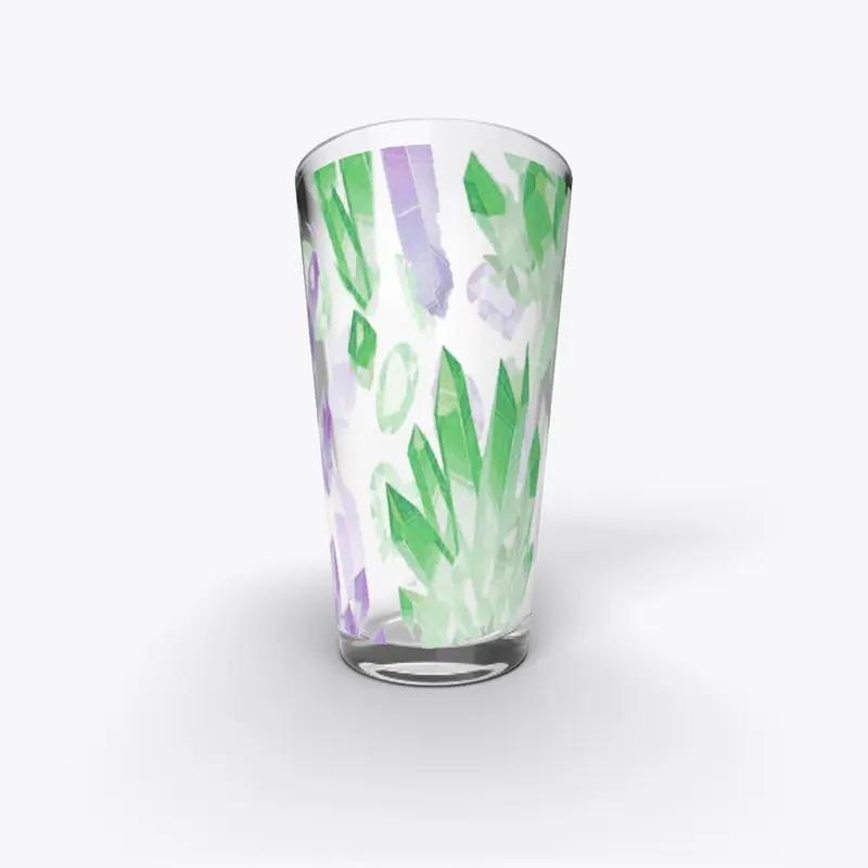 Gemstone Energy Pint Glass